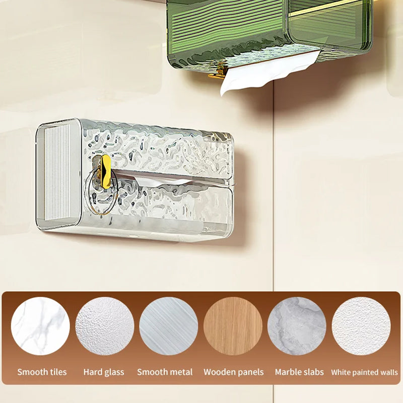Lisslune | Tissue Washcloth Organizer Case
