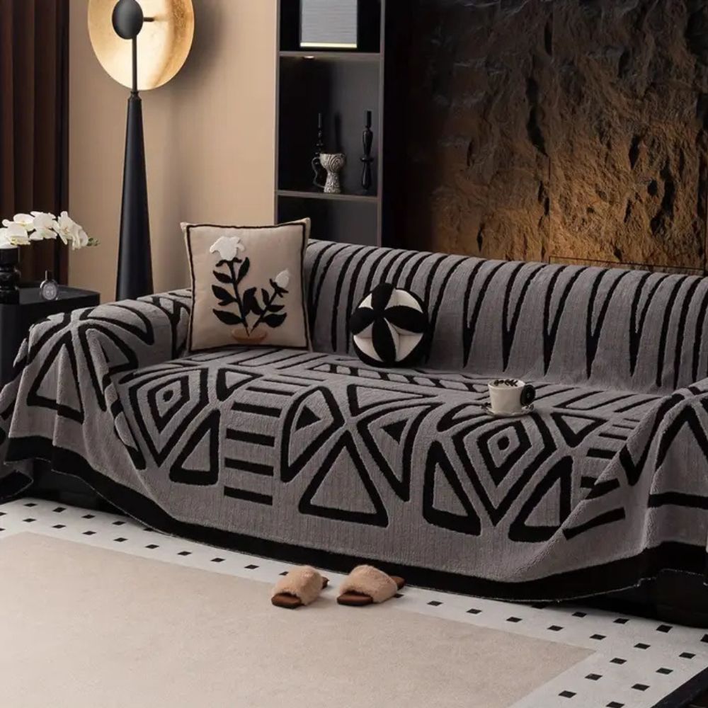Lisslune | Luxury Urban Maze Sofa Cover