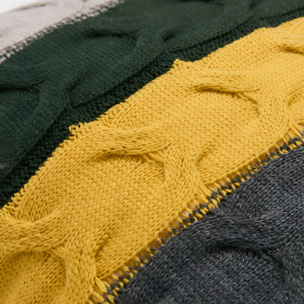 Lisslune | Colorful Radiance Knit Cushion
