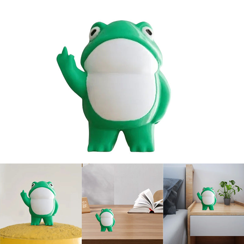 Lisslune | Middle finger frog ornament