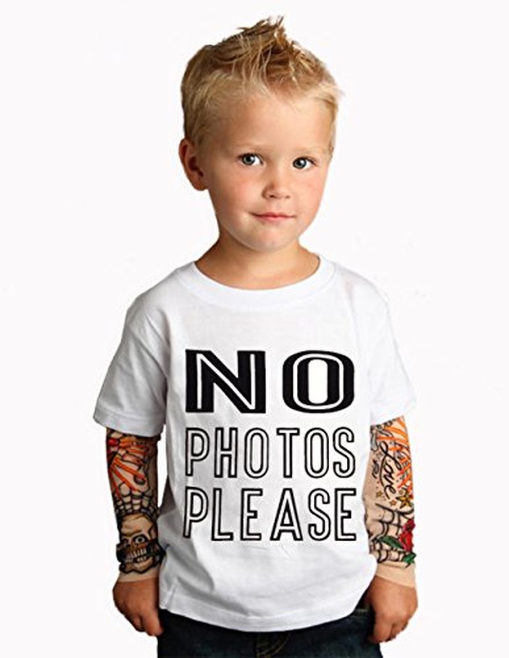 Lisslune | Kids Tattoo Sleeve T-Shirt
