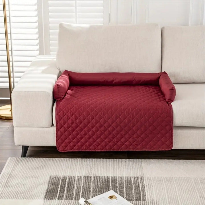 Lisslune | Bolstered Quilted Pet Sofa Protector