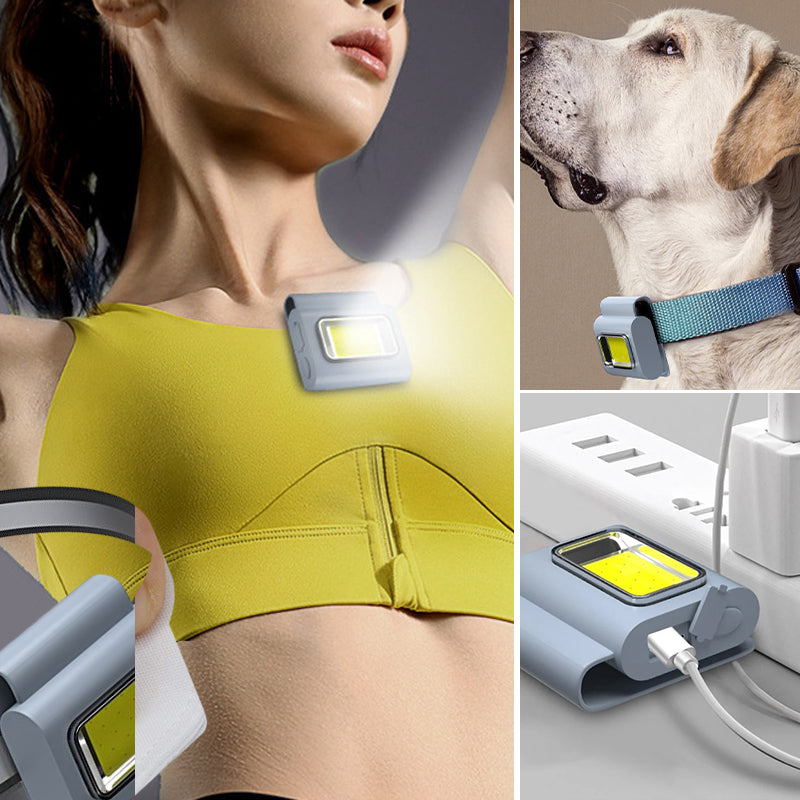 Lisslune | Multifunctional running light with magnetic charging