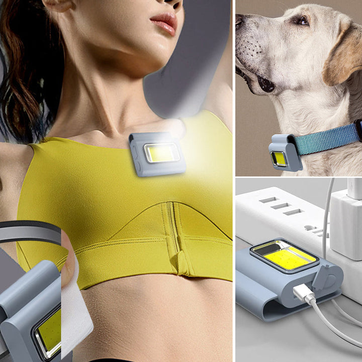Lisslune | Multifunctional running light with magnetic charging