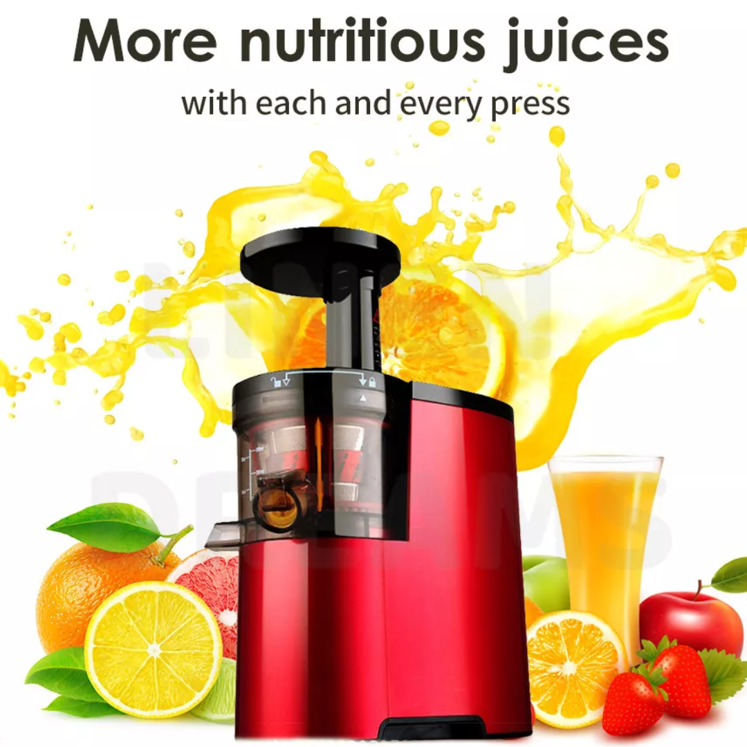 Lisslune | Cold Press Slow Juicer – Enjoy Smooth, Pulp-Free Fresh Juice