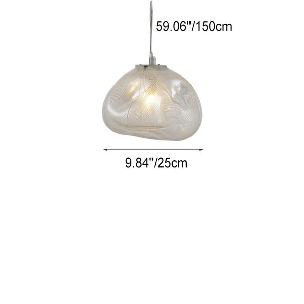 Lisslune | CloudNova Glass Pendant Light | Modern Design | Unique Cloud Look | Ambient Lighting