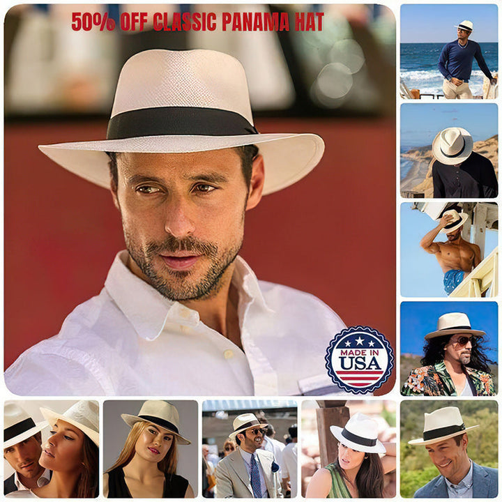 Lisslune | PanamaLux – Handcrafted Panama Hat with UPF 50+ Sun Protection
