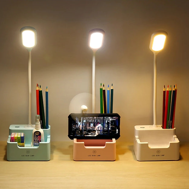 Lisslune | Desk lamp with phone holder