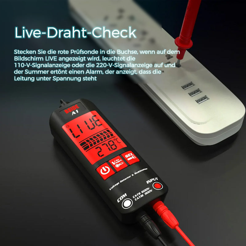 Lisslune | A1 Fully Automatic Anti-Burn Smart Digital Multimeter