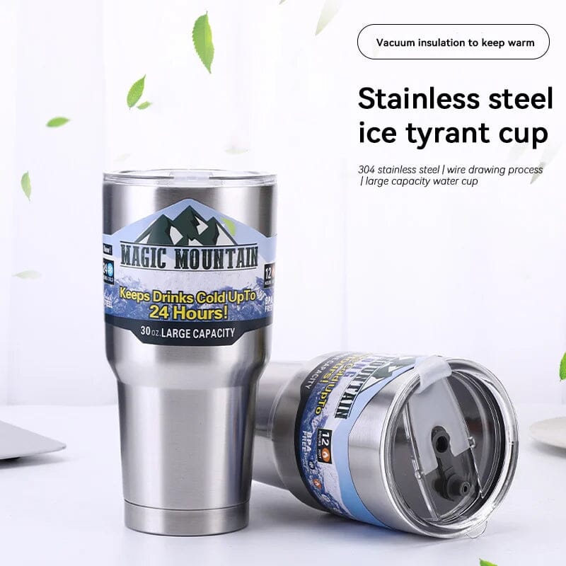 Lisslune | Car Mug 304 Stainless Steel Thermos Flask
