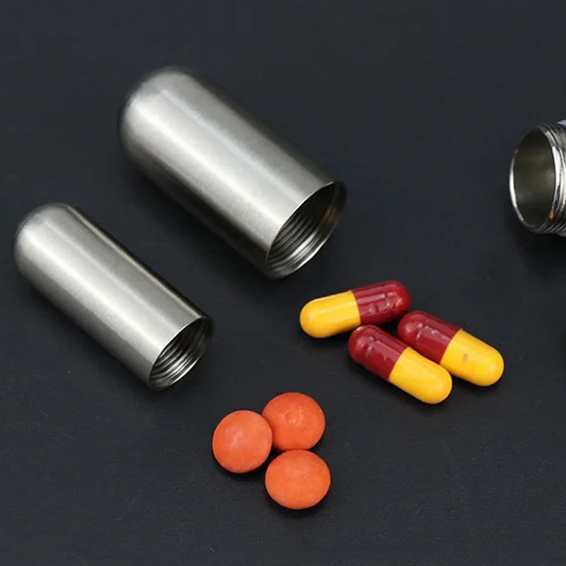 Lisslune | Portable Medication Box made of Stainless Steel