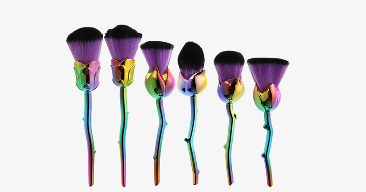 Lisslune | Extraordinary Rosette Brush Set – Make a style statement with your makeup essentials