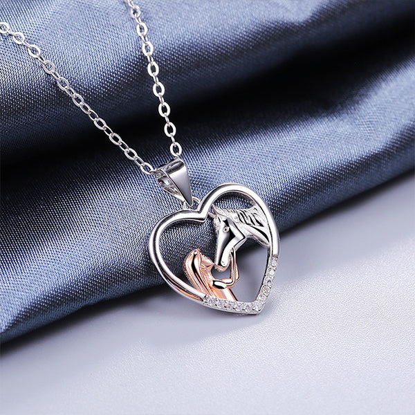 Lisslune | Girl and Horse Necklace Chain