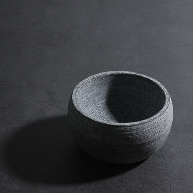 Lisslune | Stoneware Shaving Bowl, for Shaving Soap & Cream