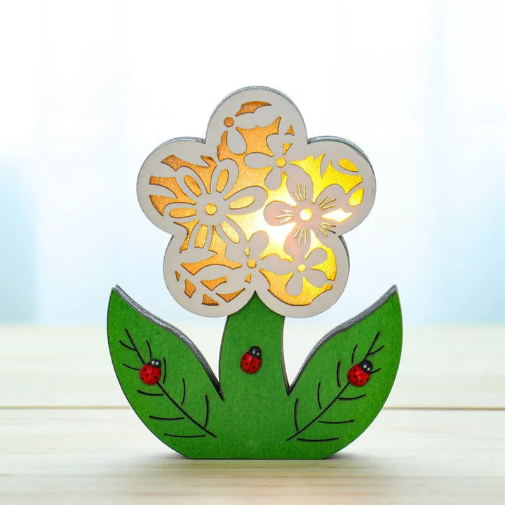 Lisslune | FestiveDecor - Easter LED Wooden Decoration Collection