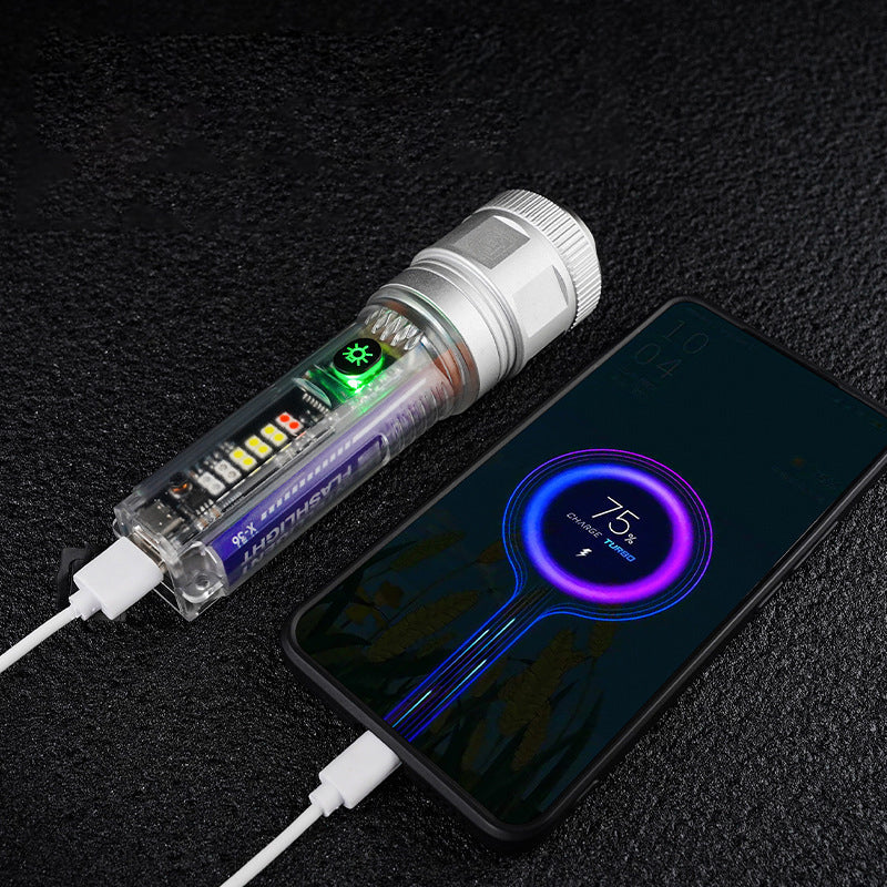 Lisslune | Super bright laser zoomable flashlight with long range