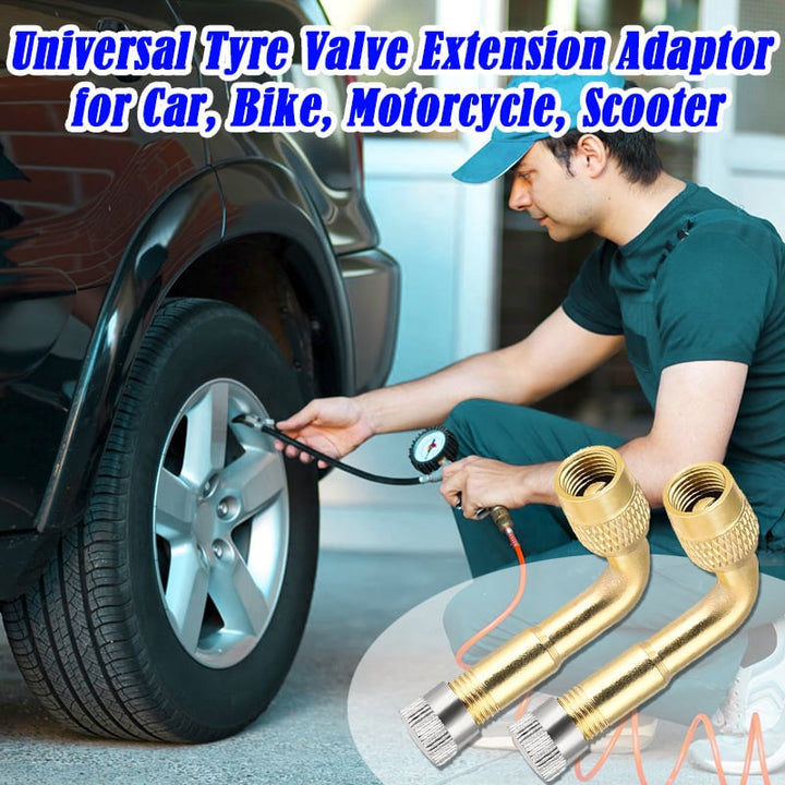 Lisslune | Universal Tire Valve Extension Adapter