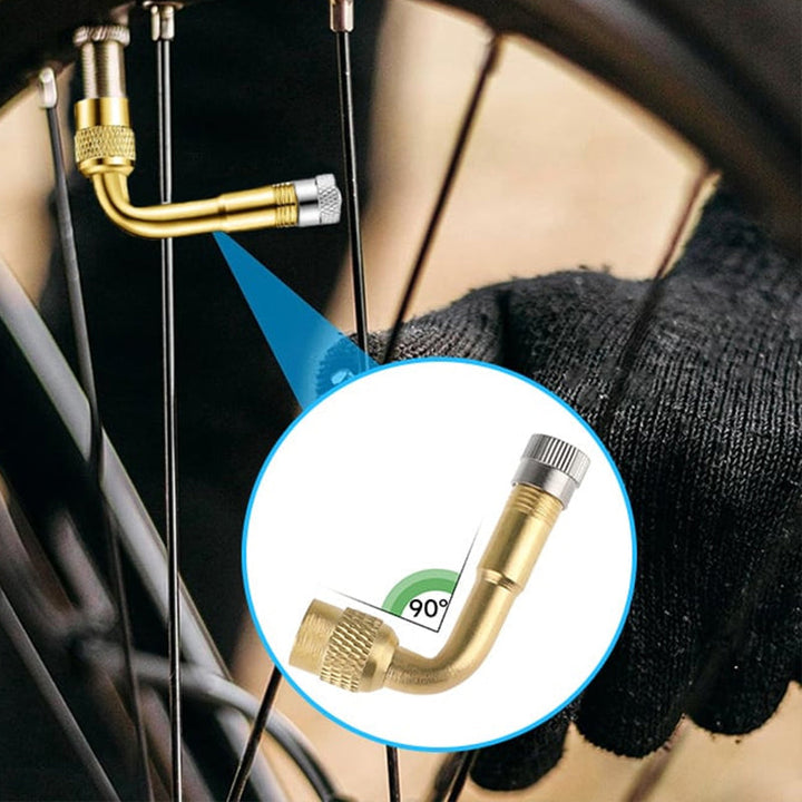 Lisslune | Universal tire valve extension adapter for car, bike, motorcycle, scooter