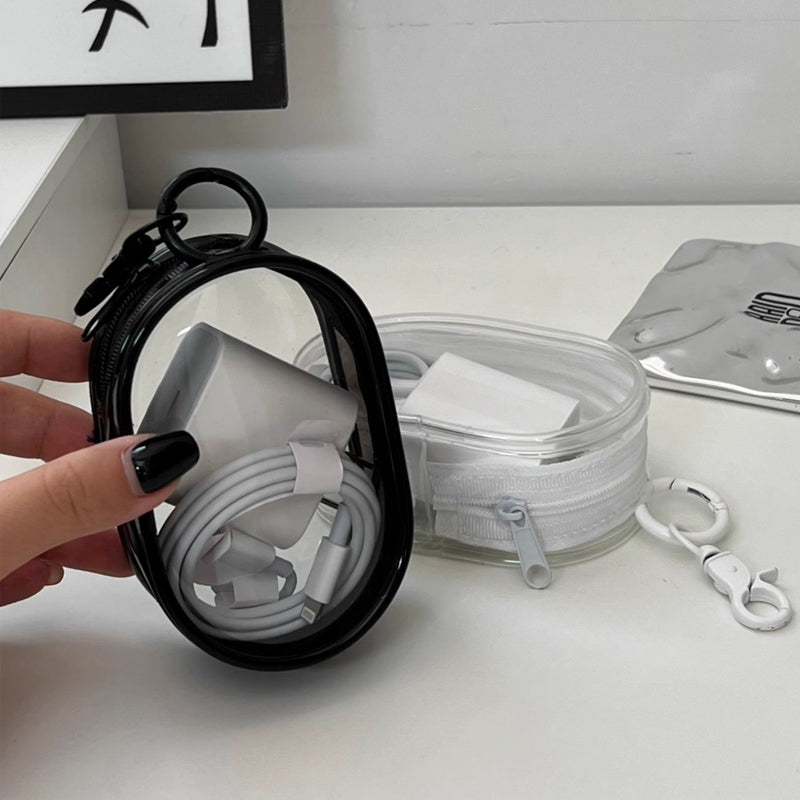 Lisslune | PVC waterproof transparent cable storage bag