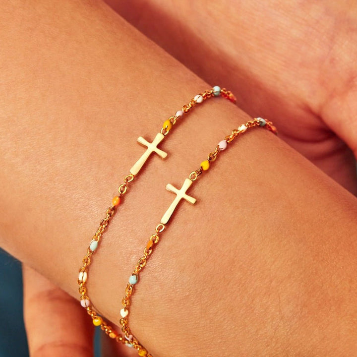 Lisslune | Trendy Cross Bracelet
