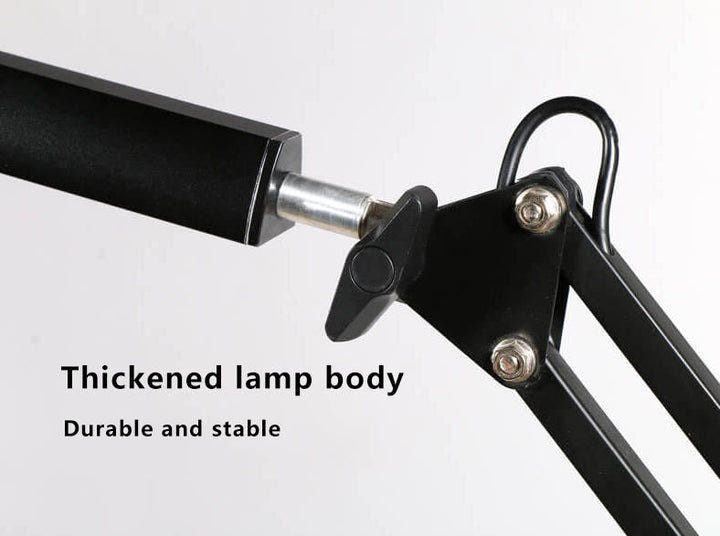 Lisslune | LED Foldable Long Arm Clip Eye Protection USB Reading Table Lamp