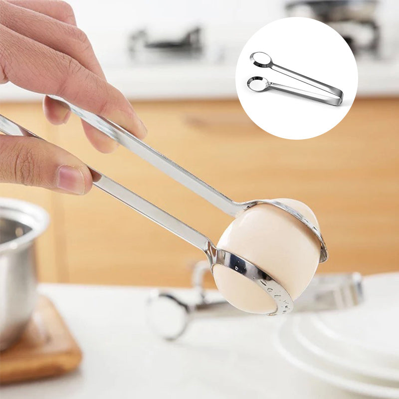 Lisslune | Stainless Steel Extended Egg Clip - Practical Kitchen Tool