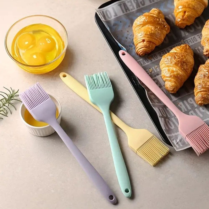 Lisslune | Flexible Silicone Spatula Set | 6 Pcs Set