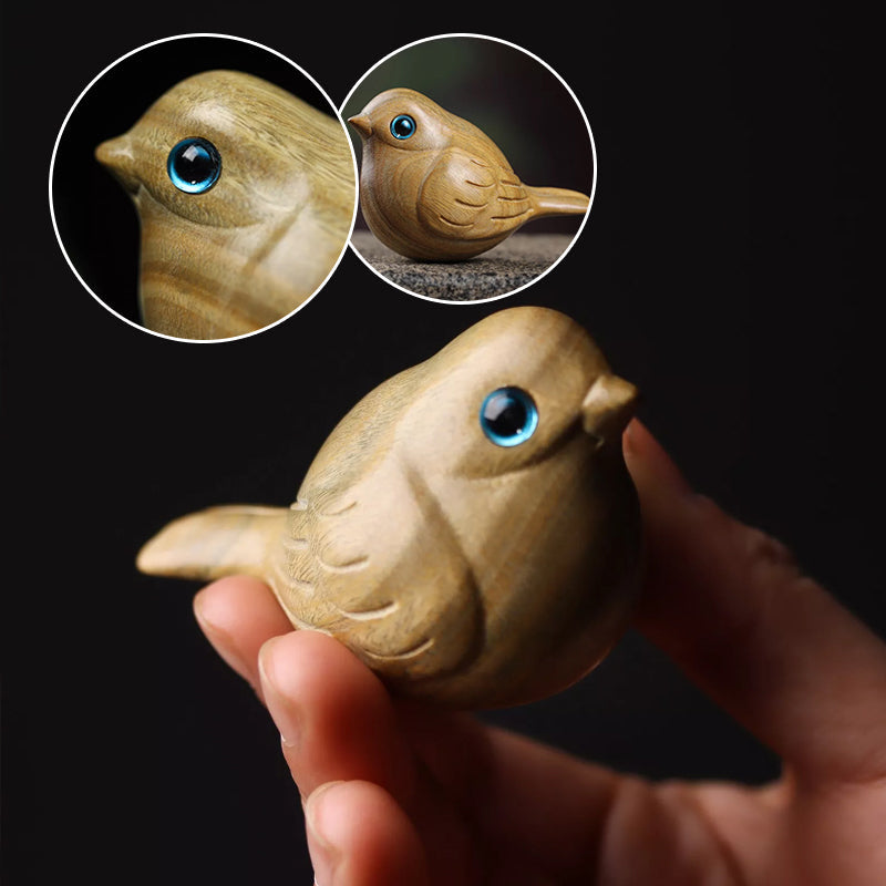 Lisslune | Handcrafted Wooden Carving Bird