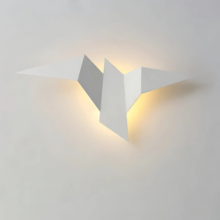 Lisslune | Origami Wall Lamp – Unique Wall Lighting in Japanese Style for Living Room and Bedroom