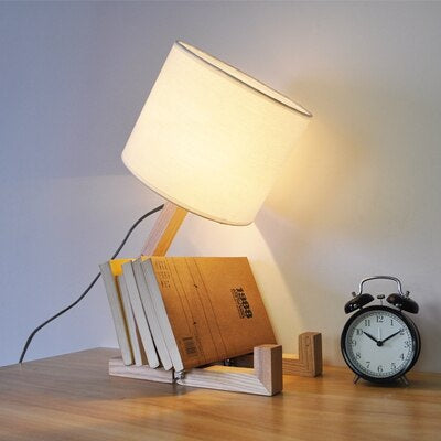 Lisslune | Modern Solid Wood Table Lamp