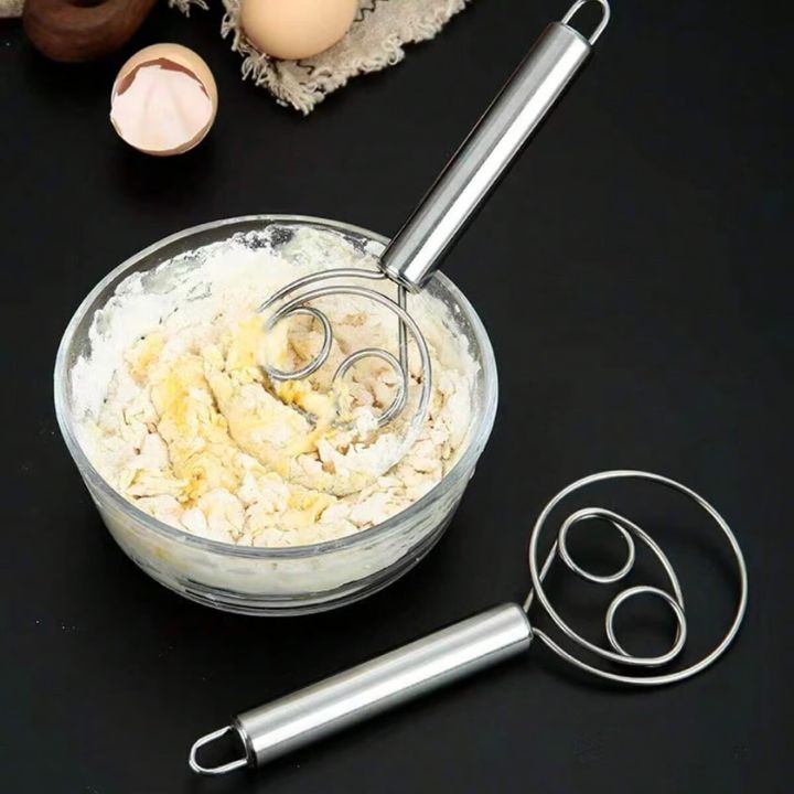 Lisslune | Stainless Steel Dough Mixer for Easy and Clean Baking