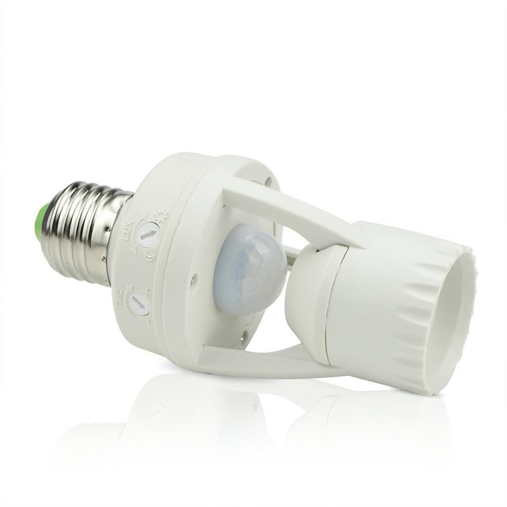 Lisslune | 360 Rotating Motion Sensor Socket Switch Led Bulb Base