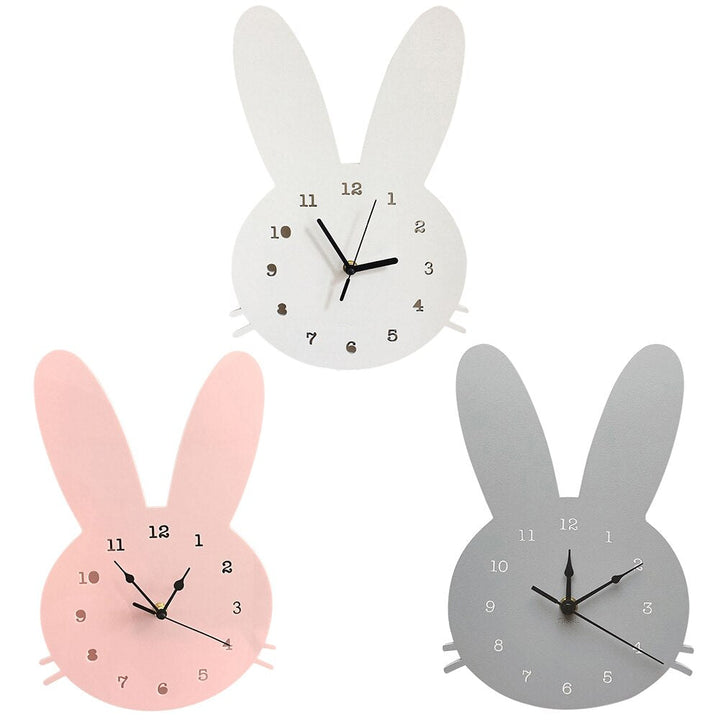 Lisslune | HopTock - Beautiful Rabbit Wall Clock for Playgrounds