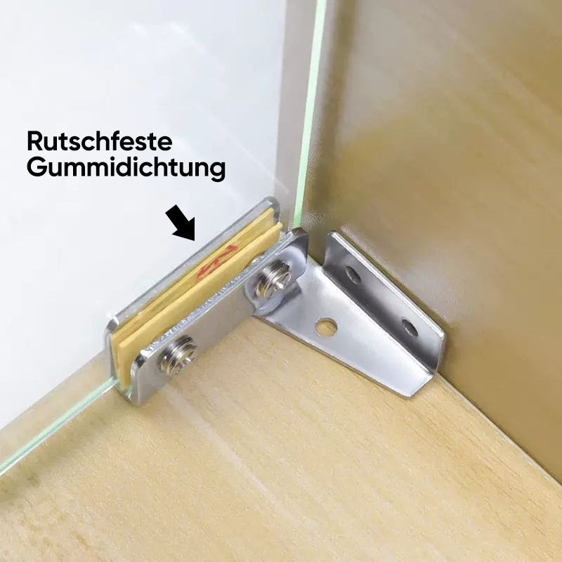 Lisslune | L-shaped rotating glass hinge
