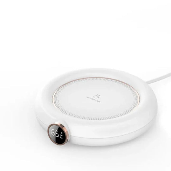 Lisslune | HeatWave – USB heated beverage holder with LED display for perfectly tempered drinks