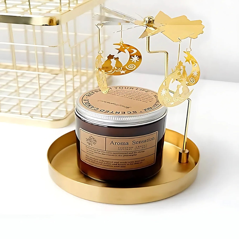 Lisslune | Gold Stainless Steel Tray