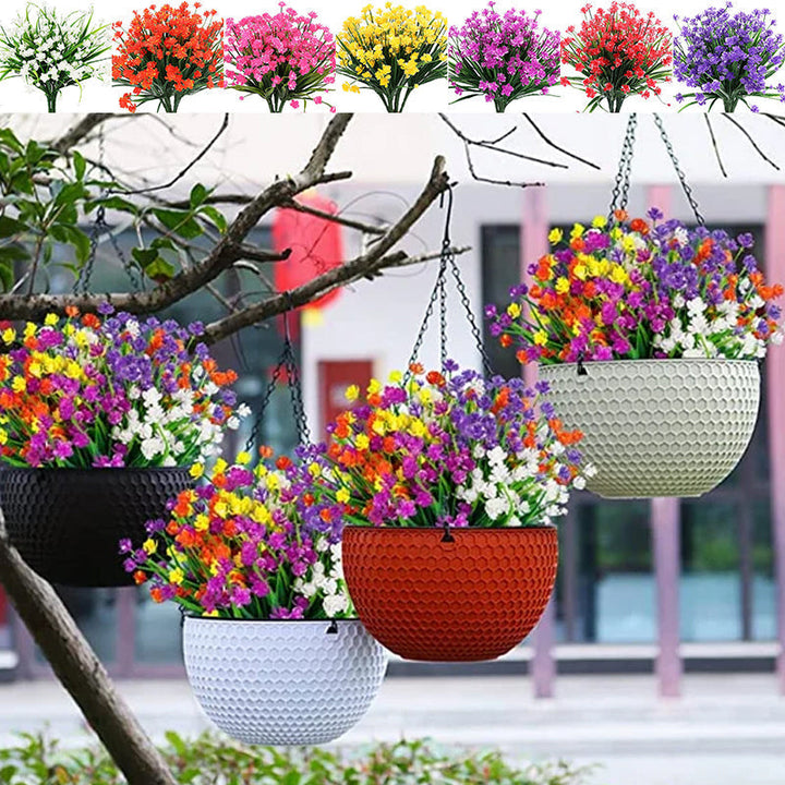 Lisslune | Artificial Flowers Outdoors, 2 Bouquets