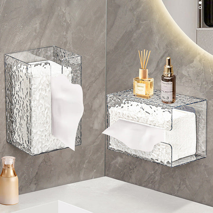 Lisslune | Multifunctional tissue box with glacier pattern
