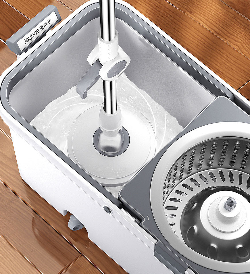 Lisslune | 360° Rotatable Mop and Bucket Set with Wringing System F63