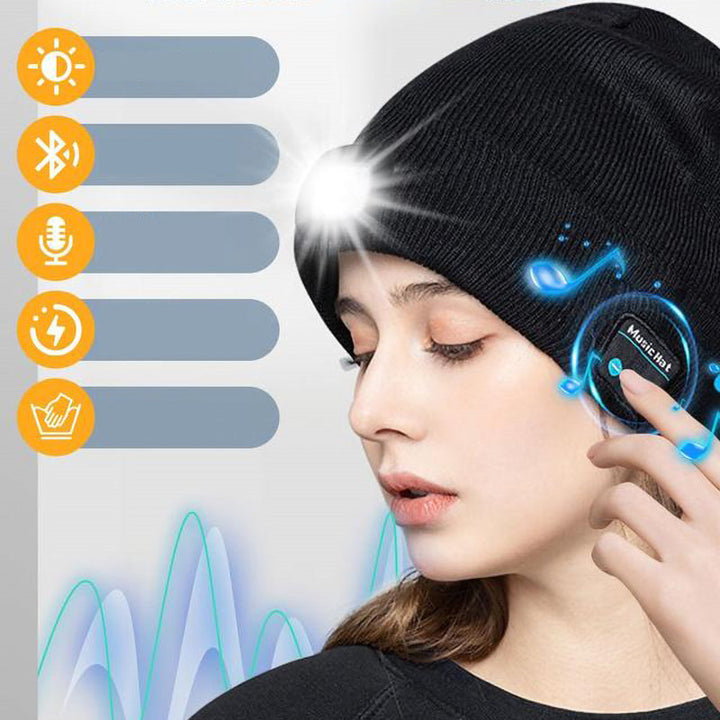 Lisslune | LED Light Bluetooth Warm Hat
