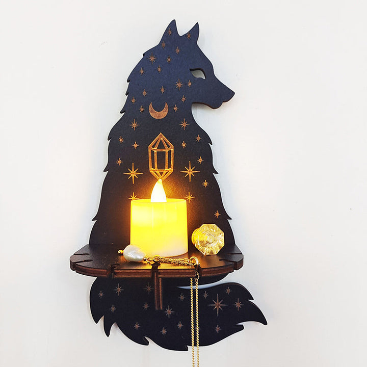 Lisslune | Creative Candle Holder Decoration Made of Wood