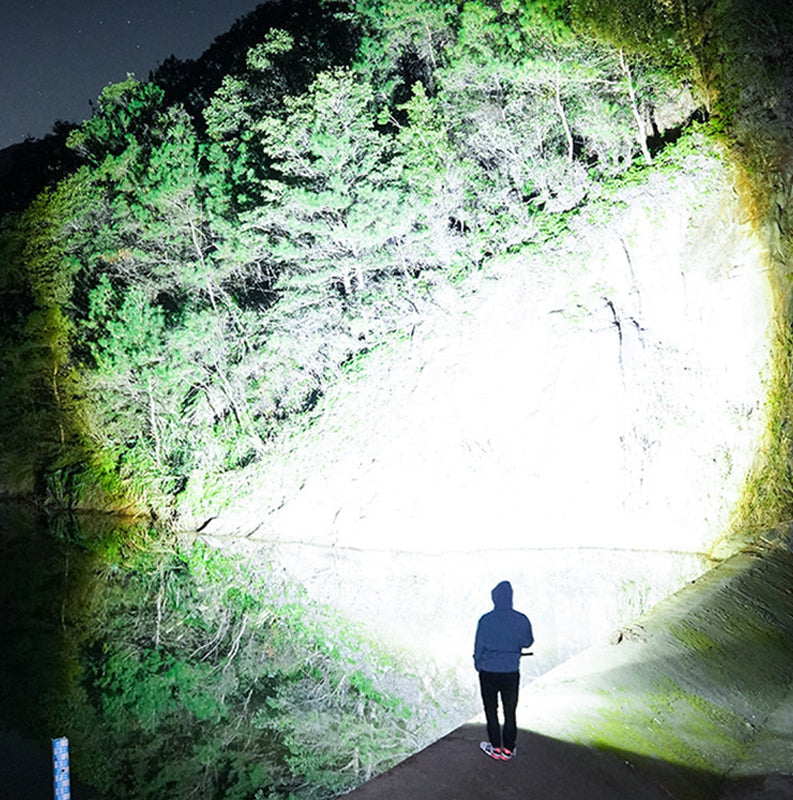 Lisslune | Super bright laser zoomable flashlight with long range
