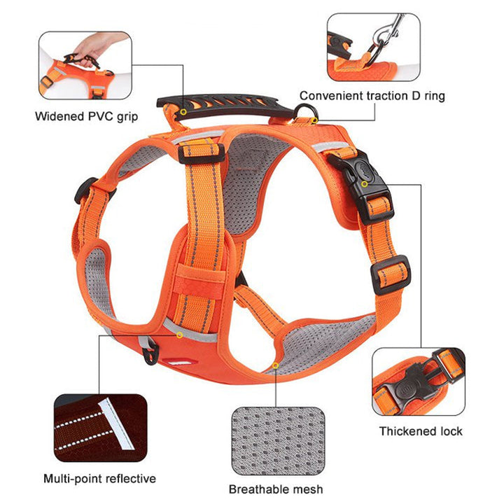 Lisslune | Reflective Dog Harness