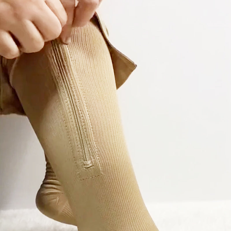 Lisslune | Elastic Compression Socks with Zipper