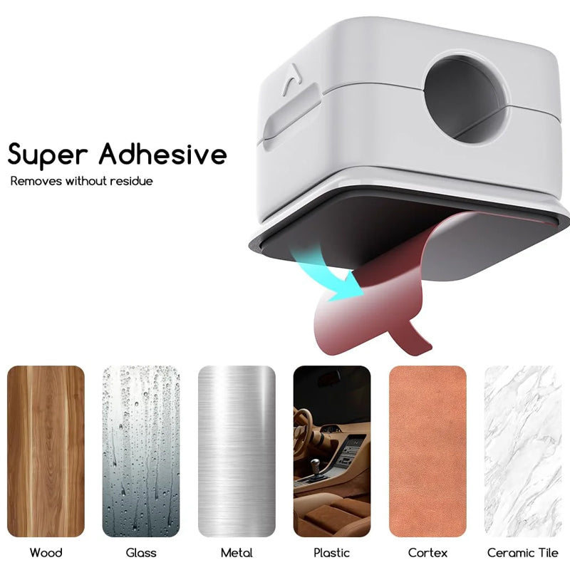 Lisslune | Magnetic Cable Organizer Storage Holder