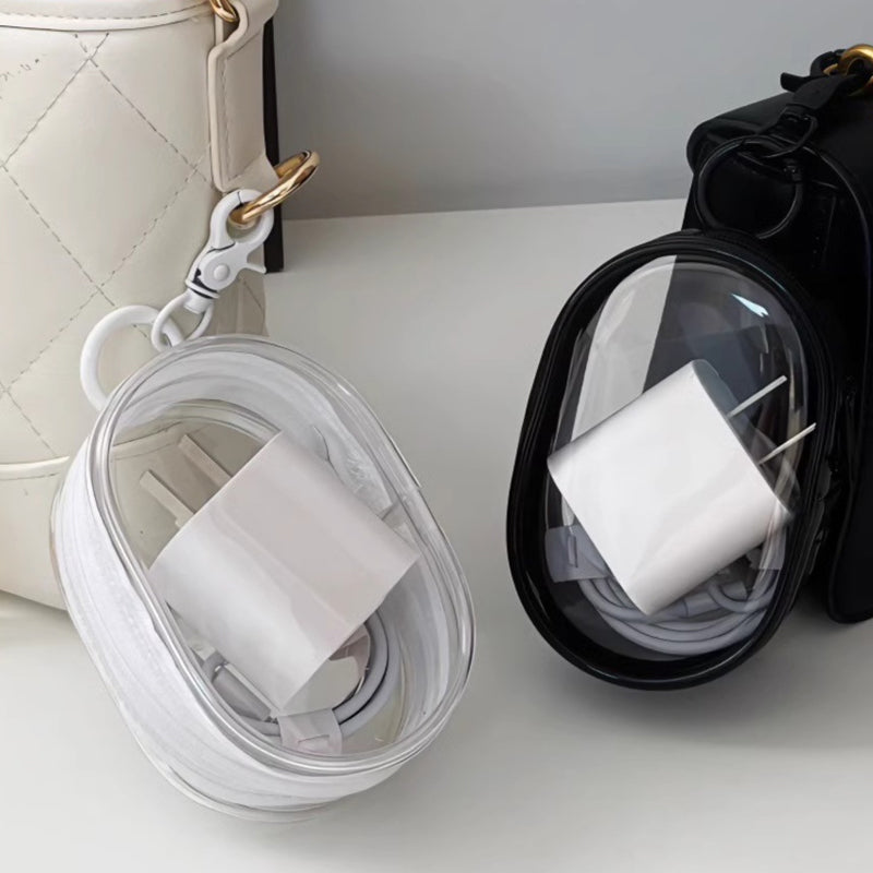 Lisslune | PVC waterproof transparent cable storage bag