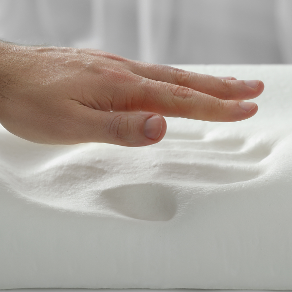 Lisslune | Orthopedic Knee Pillow for Side Sleepers | Memory Foam, Hypoallergenic & Ideal for Sciatica, Back Pain Relief