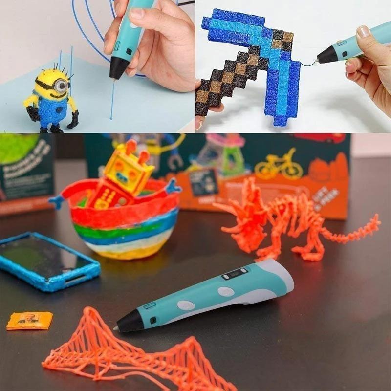 Lisslune | 3D printing pen with 5m filament for children and adults