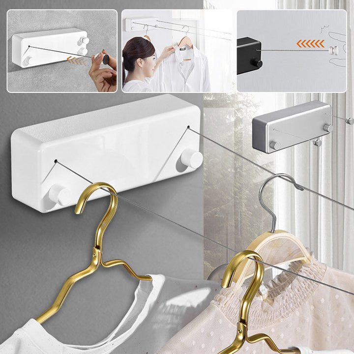 Lisslune | Retractable clothesline for indoors/outdoors