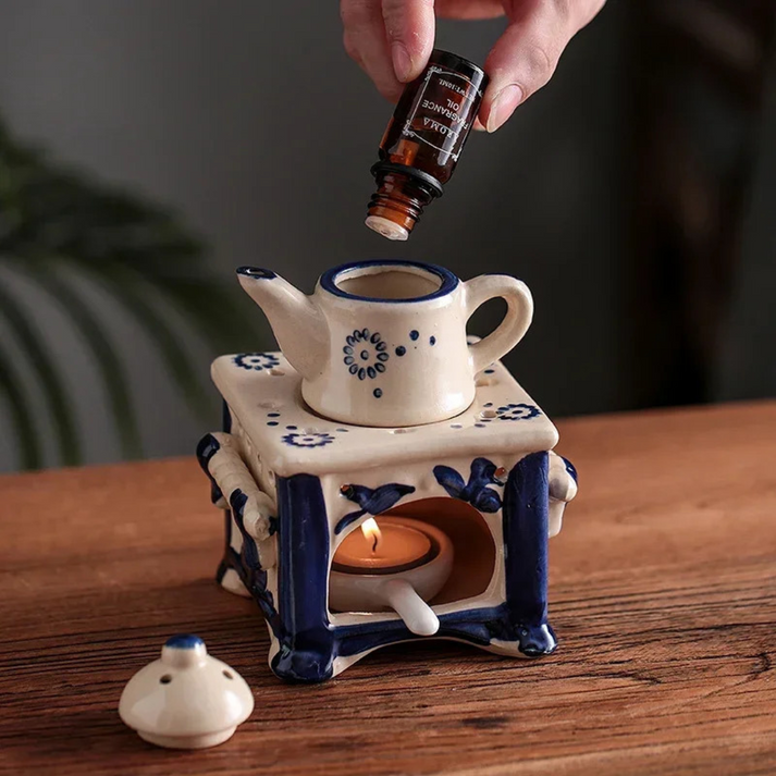 Lisslune | Aroma Tea Kettle – Tea Kettle Humidifier for Soothing Aromatherapy